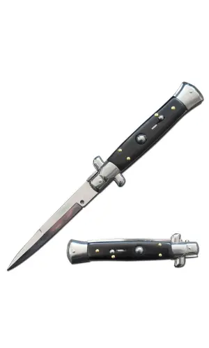 Akc 24cm Stiletto Otomatik Çakı Kılıflı