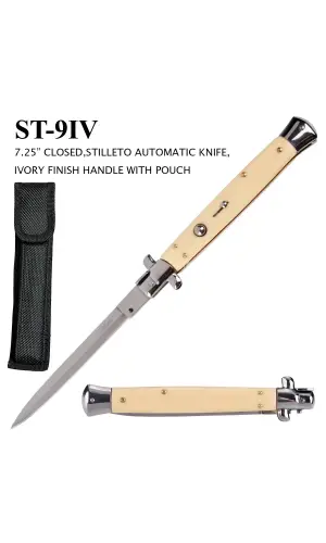 Mandallı Otomatik Kamp Çakısı Akc Kalitesiyle