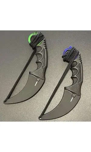 Metal Kabze Mavi Karambit X05