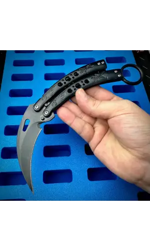 Metal Kabzalı Karambit Çakı