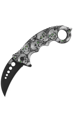 Fixed Blade Survival Ahşap Kabze Karambit