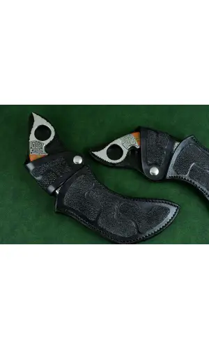 Ahşap Kabza Karambit Outdoor
