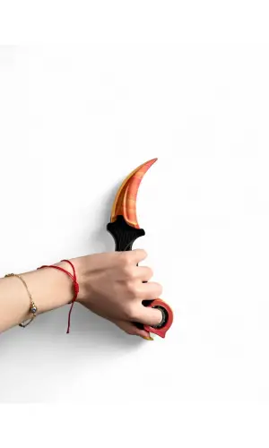 Mavi Renk Karambit Bıçak X05