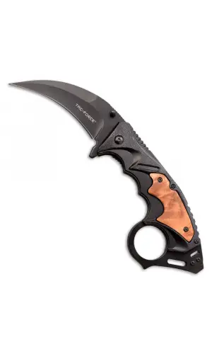 Ahşap Saplı Karambit Bıçak