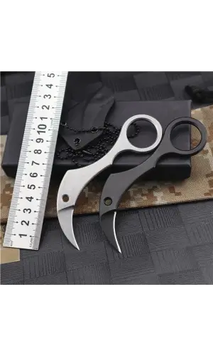 Ahşap Kabza Karambit Outdoor