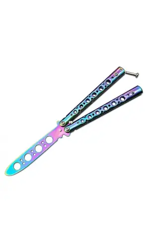 AlsepeteAvm Metalik Kare Desenli Kelebek – Endüstriyel Görünüm