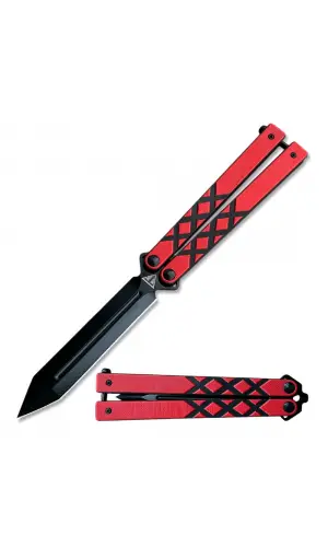 AlsepeteAvm Trick Eğitim Kelebek Bıçak – Keskin Olmayan