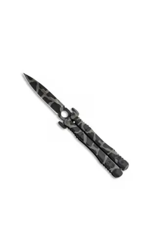 AlsepeteAvm Türk Bayrağı Desenli Kelebek Bıçak – Milli