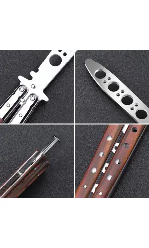 AlsepeteAvm Kelebek Bıçak + Paracord Bileklik – Survival