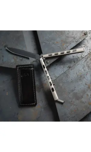 Babaya Hediye Kelebek Çakı – Özel Kutu ve Punch Hediyeli