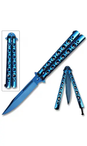 AlsepeteAvm Trick Eğitim Kelebek Bıçak – Keskin Olmayan