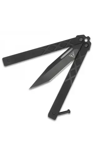 AlsepeteAvm Neon Gökkuşağı Kelebek Bıçak – Gece Parlayan