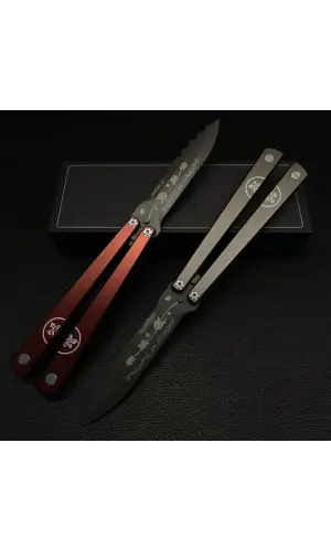 AlsepeteAvm Bronz Ejderha Kelebek Bıçak – Antik Görünüm