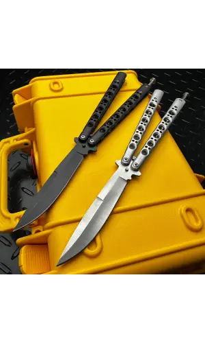 AlsepeteAvm Kelebek Bıçak + İsim Baskısı – Kişiye Özel