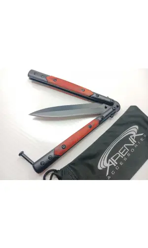 Kişiye Özel İsim Baskılı Kelebek Bıçak – Hediye 2025