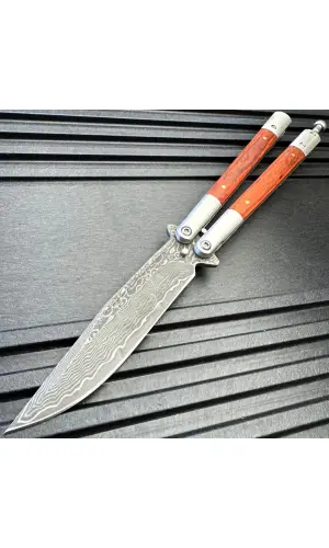 AlsepeteAvm Metalik Kelebek Bıçak – Ayna Etkisi