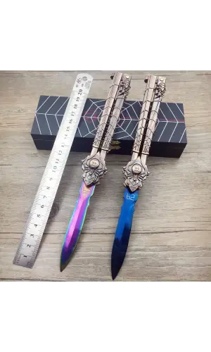 İsim Baskılı Kelebek Çakı – Kendin Tasarla