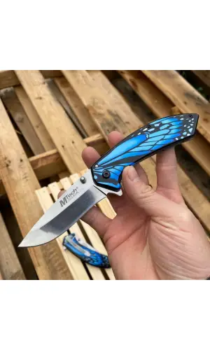 AlsepeteAvm Turkuaz Dal Desenli Kelebek – Serinlik Hissi