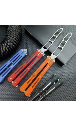 AlsepeteAvm Titanyum Kaplama Kelebek Bıçak – Hafif ve Sağlam