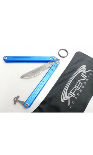 AlsepeteAvm Kelebek Bıçak + Çakmak – Kamp Seti