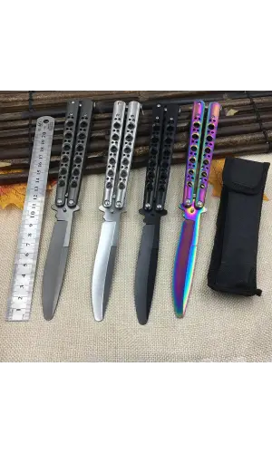 AlsepeteAvm Black Kare Desenli Mini Kelebek – Siyah Severlere