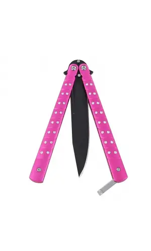 AlsepeteAvm Kare Desenli Kelebek Bıçak – Geometrik