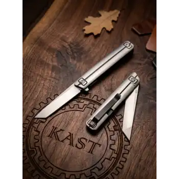 Knivox Browning Profesyonel Tanto Namlu D2 Çelik Çakı - Ultra İnce Tasarım