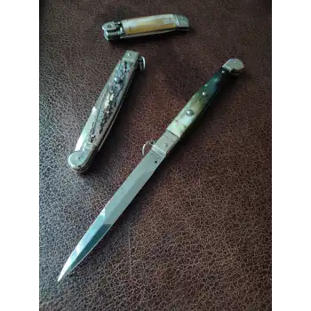 Aga Campolin Sicilian Bufalo Boynuz 30 Cm İtalyan Stiletto