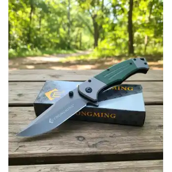 Chongming CM-94 Haki Survival Auto Kamp Çakısı