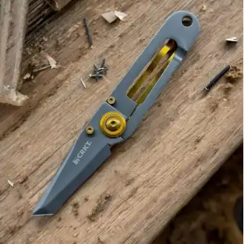 Knivox Crkt 5500 Mini Gold Titayum 14 Cm Kamp Çakısı