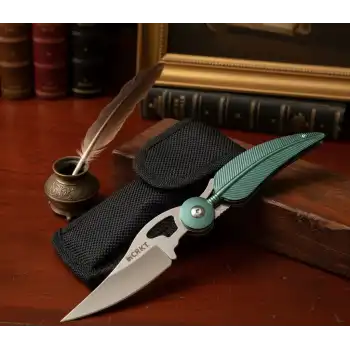 Knivox Crkt 6077 XEAF Pembe Tüy Kamp Çakısı