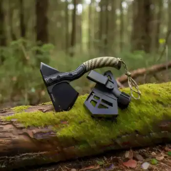 Knivox Columbia Company AXE-050B Machado Creta Kamp Baltası