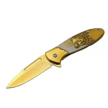 Knivox Ayı Çakı Gold