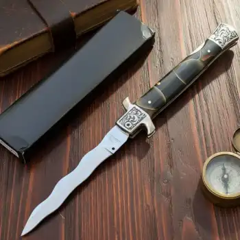 Knivox Akc Criss Pocket Knife Sedef Kabze Manuel Kamp Çakısı