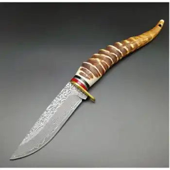 Knivox Damascus Kemik Bıçak