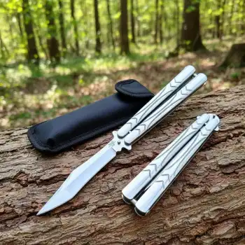 Knivox Benchmade Desenli Perçinli Kelebek