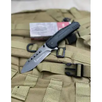 Knivox Browning F66 Soft Kabze Auto Kamp Çakısı