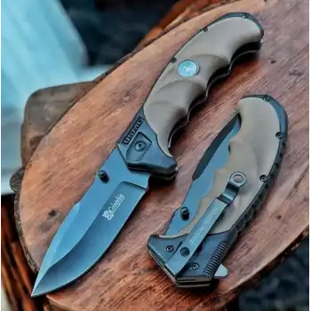 Knivox Columbia Company Fst-4007-B Soft Kabze Kamp Çakısı