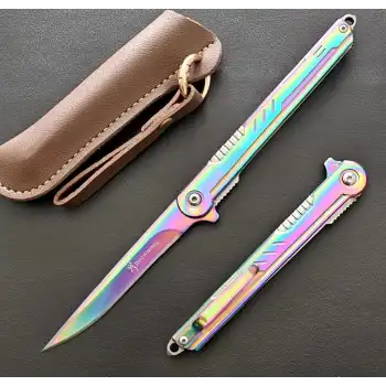 Knivox Browning Gökkuşağı Knivox M390 Kamp Çakısı