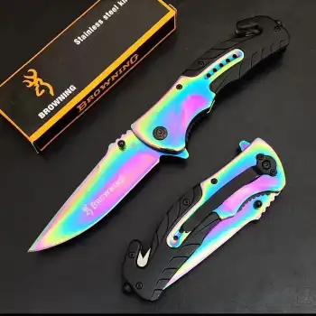 Knivox Browning Gökkuşağı Kurtarma Çakısı