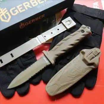 Knivox Gerber Haki S30V Tactical Avcı Bıçağı
