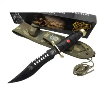 Knivox Halmak Siyah Komando