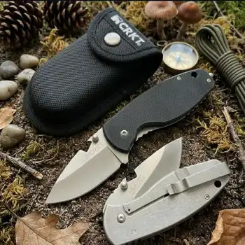 Knivox Crkt Heat 3329-Black Kamp Çakısı