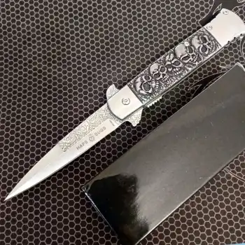 Knivox Browning Hops Kuru Kafa Desenli Kamp Çakısı