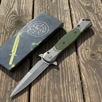 Knivox Swat Blade Sw-501A Haki Kamp Çakısı