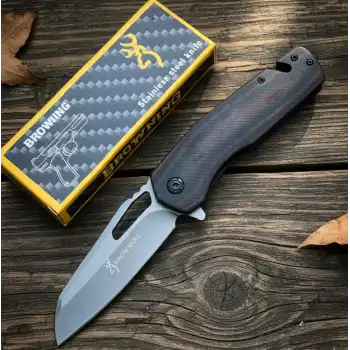 Knivox Browning X93 Survival Auto Kurtarma Kamp Çakısı