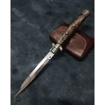 Orjinal Knivox Frank Beltrame Manda Boynuzu 28CM İtalyan Stiletto