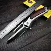 Knivox Buck Ahşap Kabze Kamp Çakısı