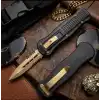 Knivox Mini Microtech Gold İçten Çıkmalı Çakı