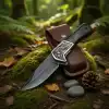 Knivox Columbia Company A3244-B Dövme Çelik Baba Kamp Çakısı